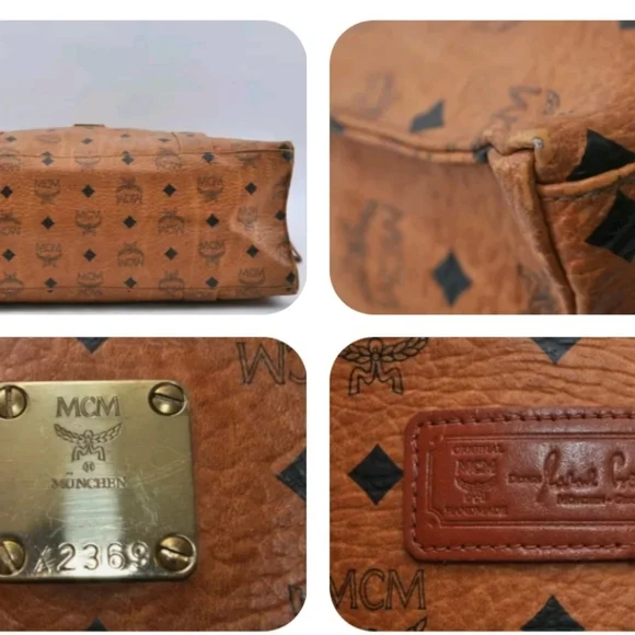 ****** SOLD ***********MCM Shopper Tote Bag - Picture 6 of 8